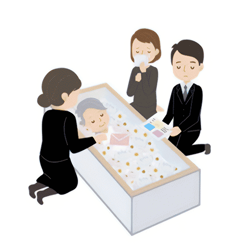 丹波市の家族葬・株式会社ゆら、清拭納棺