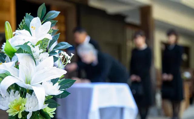 丹波市の家族葬・株式会社ゆらで行っている葬式の様子